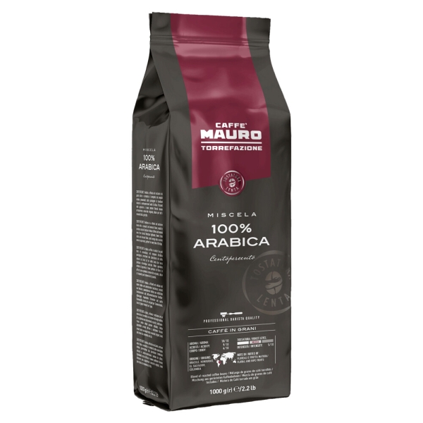 Caffè Mauro 100% Arábica Centopercento - Grãos de café - 1 quilo