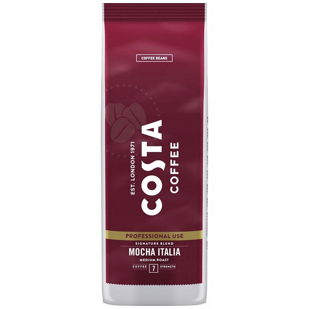 Costa Coffee Professional Mocha Italia Medium Roast - café em grão - 1 quilo