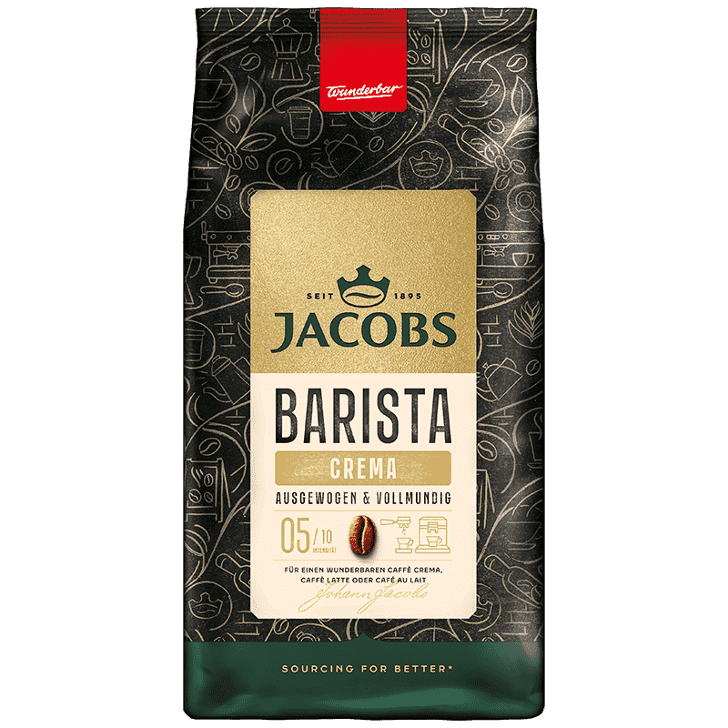 Jacobs Barista Crema - café em grão - 1 quilo
