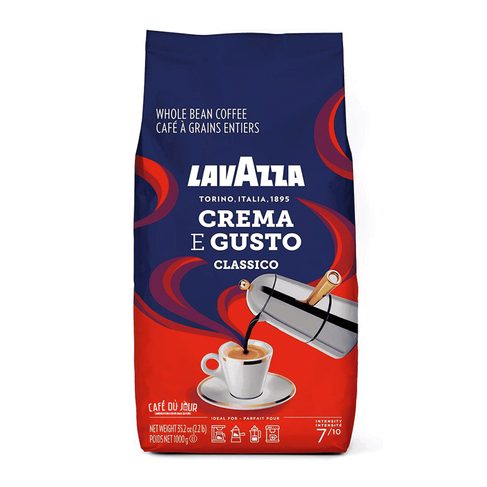 Lavazza Crema e Gusto Classico - café em grão - 1 quilo