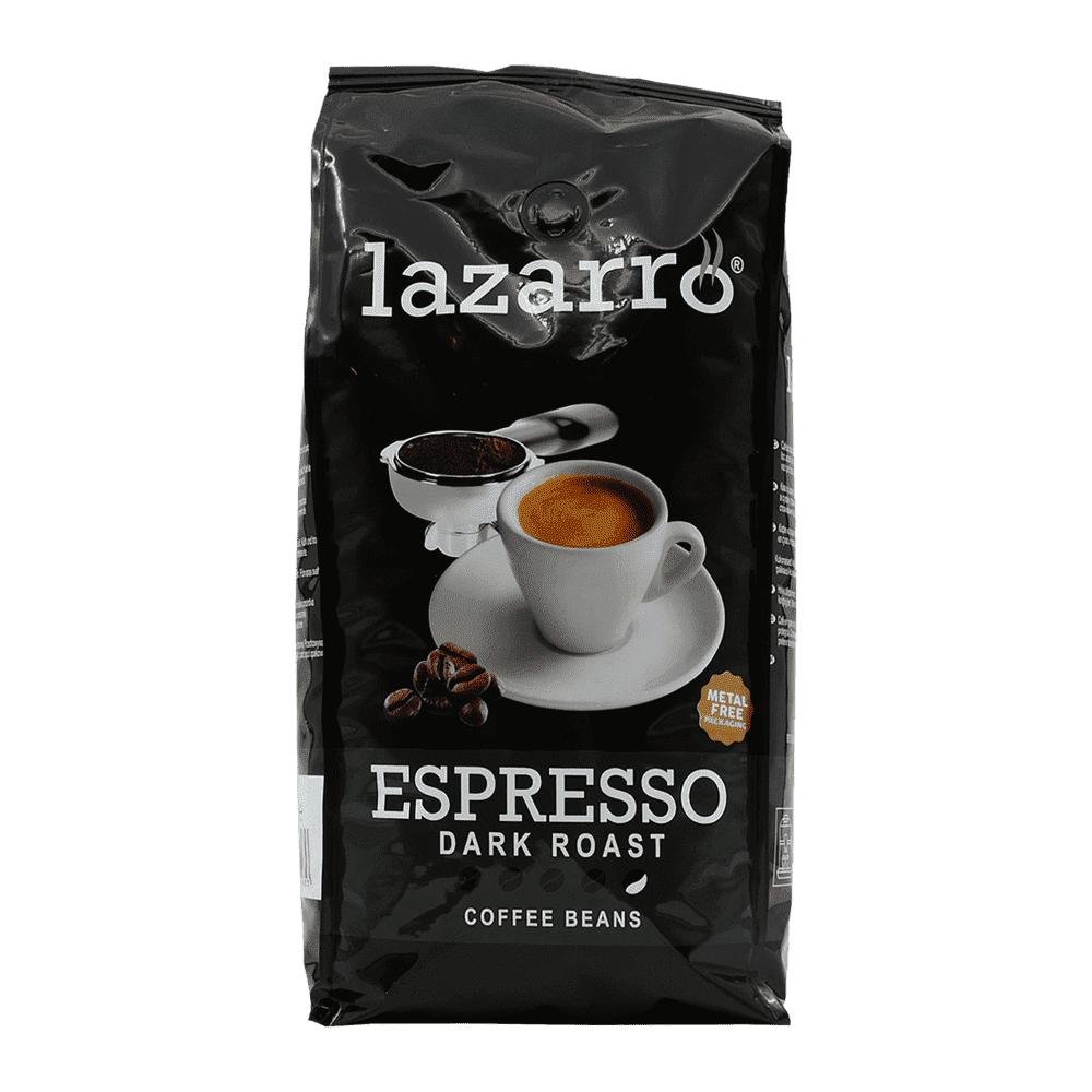 Lazarro espresso torrado escuro - café em grão - 1 quilo