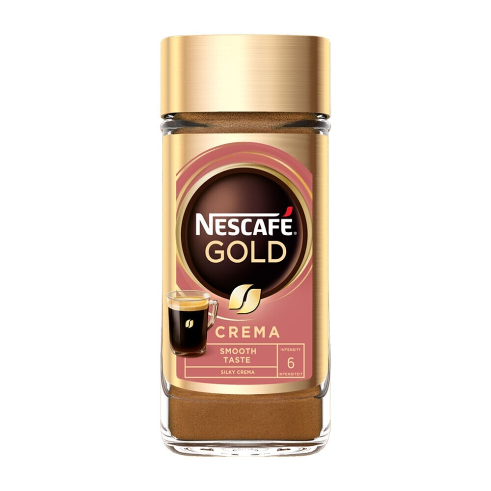 Nescafé Gold Crema - café solúvel - 100 gramas