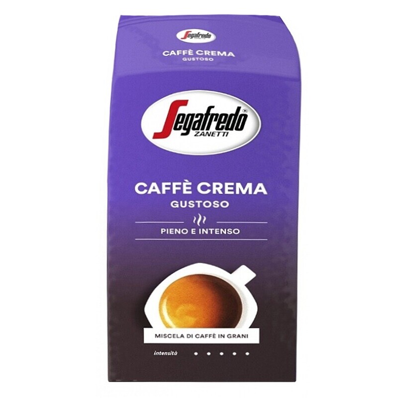Segafredo Caffè Crema Gustoso café em grão 1 quilo
