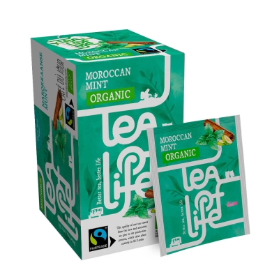 Hortelã Marroquina - Biológico e Comércio Justo - Tea of Life - 25 saquetas de chá