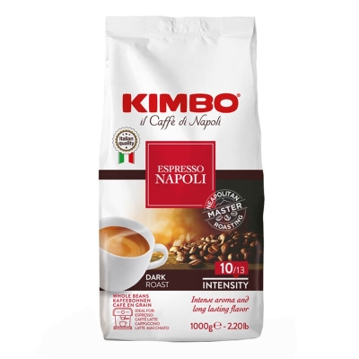 Kimbo Barista Espresso Napoli / Napoletano - café em grão - 1 quilo