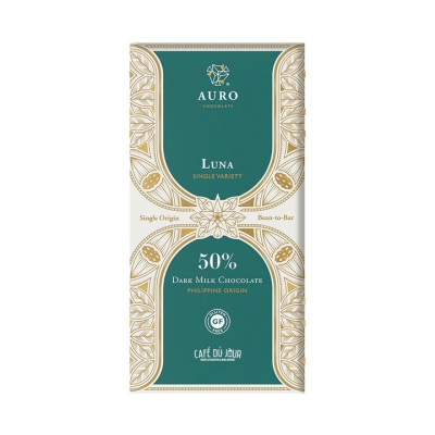 Auro - Luna - chocolate de leite negro 50%