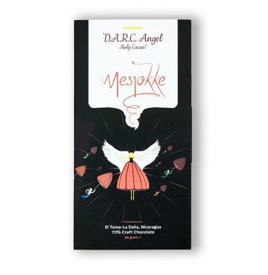 Data de validade curta: Mesjokke - D.A.R.C. Angel - Chocolate amargo 72%