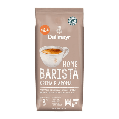 Dallmayr Home Barista Caffè Crema e Aroma - café em grão - 1 quilo