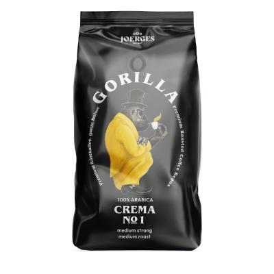 Gorilla Crema No.1 - café em grão - 1 quilo