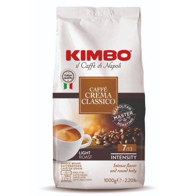 Kimbo Caffé Crema Classico - café em grão - 1 quilo