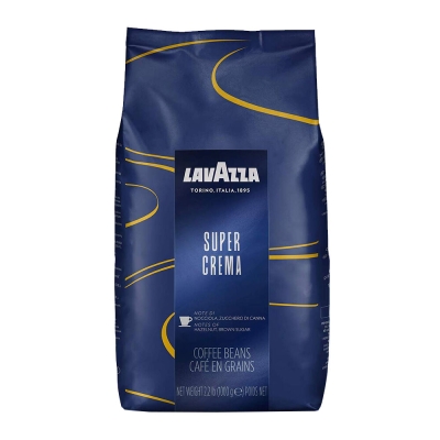 Lavazza Super Crema Espresso - Café em grão - 1 quilo