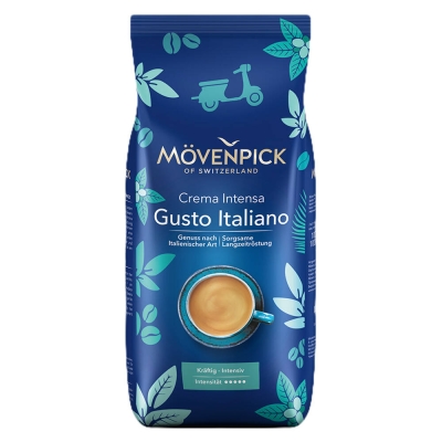Mövenpick Crema Intensa Gusto Italiano - café em grão - 1 quilo