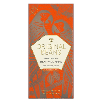 Original Beans - Beni Wild - 66% chocolate preto