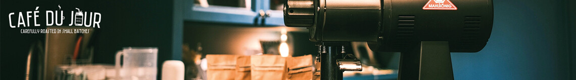 Moagem de café na Café du Jour